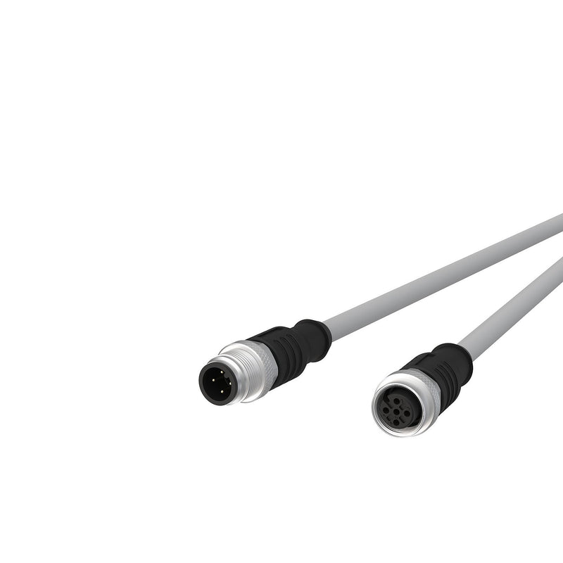 Metz Connect - Konfektioniertes Sensor-Aktor-Kabel Sensor-/Aktorleitung 142MIA12100 A-kodiert,10,0m,M12