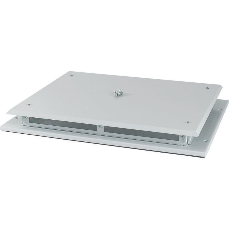 Eaton - Dach-/Bodenelement (Gehäuse/Schaltschrank) Deckplatte belüftet XTSZPTAV4-W800 B=800mm IP42 grau