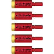 Wiha - Werkzeugset Drehmoment-Adapter-Set 29701S5 5tlg. easyTorque electric