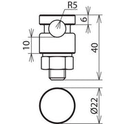 DEHN - Verbinder für Blitzschutz KS-Verbinder NIRO (V4A) KSV 6.10 FER V4A