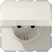Jung - Steckdose SCHUKO-Steckdose 16A 250V CD 1520 NBFKL Klappdeckel
