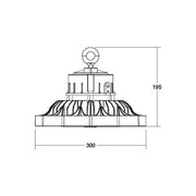Brumberg Leuchten - Downlight/Strahler/Flutlicht LED-Hallenstrahler 78312084 4000K DALI