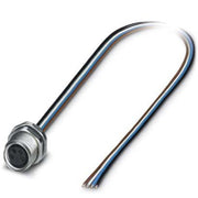 Phoenix Contact - Rundsteckverbinder, feldkonfektionierbar (Industriesteckverbinder) Einbausteckverbinder SACC-DSI-M8 #1456093 4-polig M8 − 1 Stück