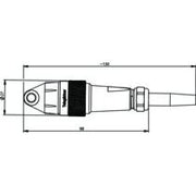 Telegärtner - LWL-Steckverbinder LWL-Stecker SM 100007283 2xSC, IP67