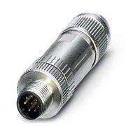 Phoenix Contact - Rundsteckverbinder, feldkonfektionierbar (Industriesteckverbinder) Bussystem-Steckverbinder SACC-M12MS- #1429130 Stecker gerade 6p.