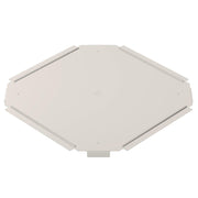 OBO Bettermann - Deckel Kreuzstück für Kabeltragsystem Deckel für Kreuzung RKD 200 A4 B200mm Edelstahl, A4