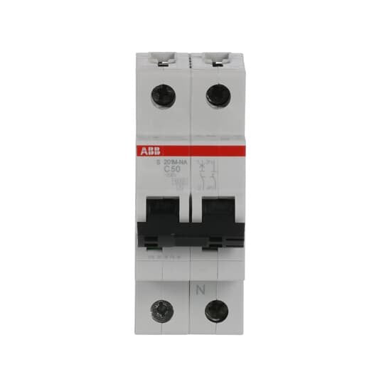 ABB Stotz S&J - Leitungsschutzschalter Sicherungsautomat S201M-C50NA 10kA 50A C 1p+N (2p)