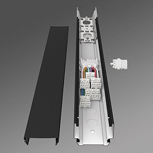 Regiolux - Elektrisches Zubehör/Ersatzteile für Leuchten Tragschiene SRT-11A #19200013104 RAL9005