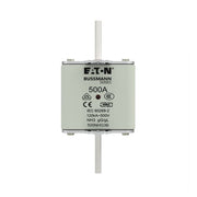 Eaton - Messersicherung Sicherungseinsatz Nieders. NH FUSE 50#500NHG3B 500A AC 500V 120kA − 3 Stück