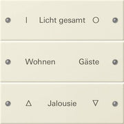 Gira - Bussystem-Tastwippe Wippenset 3-fach 220301 beschr. Sys 55 crws