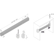 Hera - Lichtleiste LED-Kleiderstangenleuchte 20203020101