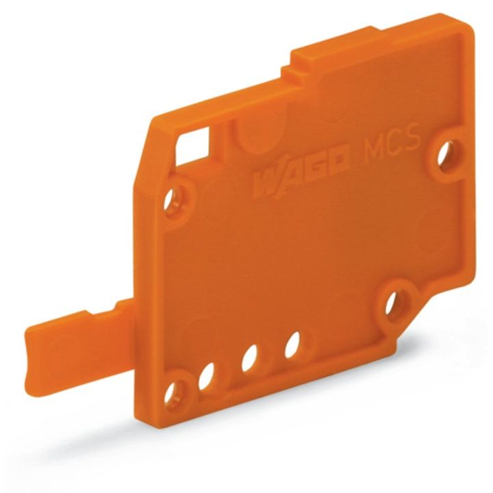 WAGO - Abschluss- und Zwischenplatte für Reihenklemme Endplatte 1,5mm orange 231-300 1,5mm dick,orange − 100 Stück