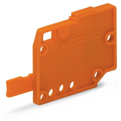 WAGO - Abschluss- und Zwischenplatte für Reihenklemme Endplatte 1,5mm orange 231-300 1,5mm dick,orange − 100 Stück