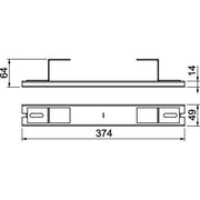 OBO Bettermann - Zubehör/Ersatzteile für Unterflurkanalsysteme Stützelement IBST 25048 f. Kanal 250