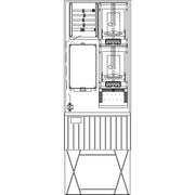 Elsta Mosdorfer - Zähler-Komplettschrank Zähleranschlusssäule ZS322.S4 A320 S4 2Z 3.HZ