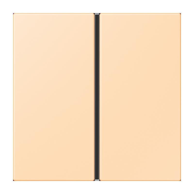Jung - Abdeckung/Bedienelement für Installationsschalterprogramme Tastensatz 1fach LC 401 TSA 223 ocre