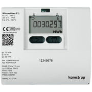 Lingg&Janke - Wärmezähler KNX-Wärmengenzähler KAM-MC403 #84705 Qp1,5DN20/130mm/G1