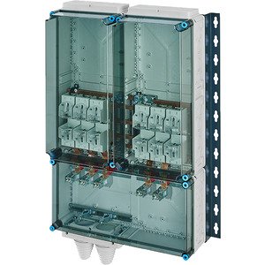 Hensel - Sicherungskasten Verteiler 2x3xNH 1 Mi AS 6242 250A 5-pol.Sch.250A