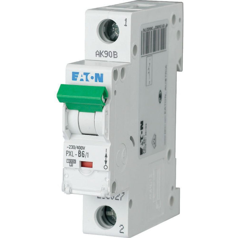 Eaton - Leitungsschutzschalter LS-Schalter m.Beschrift. PXL-D6/1 D 6A, 1p