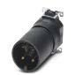 Phoenix Contact - Rundsteckverbinder, feldkonfektionierbar (Industriesteckverbinder) Einbausteckverbinder SACC-CI-M12M#1411924 − 60 Stück