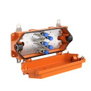 Spelsberg - Dose, Gehäuse für Montage auf der Wand/Decke Verbindungskasten, orange WKE Rapid-Box 35² E Schutzart IP66/IP67