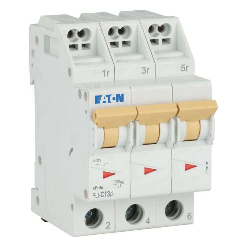 Eaton - Leitungsschutzschalter PLI-C13/3 C 13A, 3p Steckkl