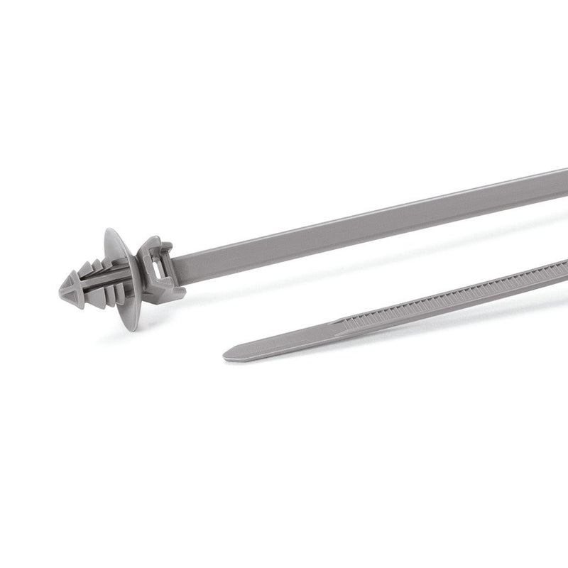 HellermannTyton - Kabelbinder Befestigungsbinder 157-00059(1000) grau − 1000 Stück