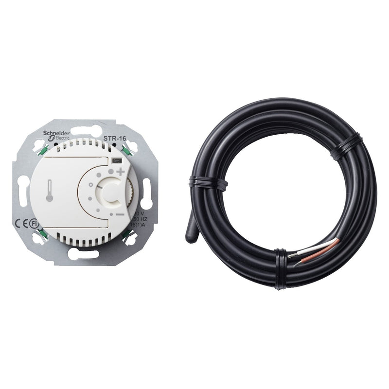Elso - Raumthermostat Temperaturregler,elektr. WDE011623 weiß,mit Fernfühler