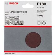 Bosch - Schleifpapier/Schleifvlies PRO F460 Schleifblatt, 125 1609200164 mm, G180, 5-tlg