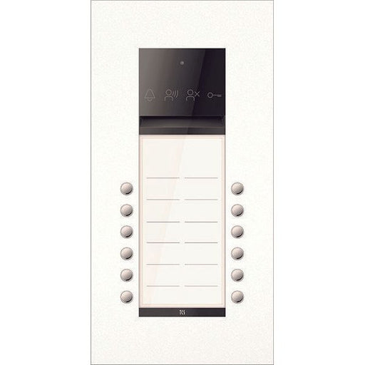 TCS Tür Control - Türstation für Türkommunikation PES PRO Audio Außenstat. ASU600212-0019 12T UP R9010