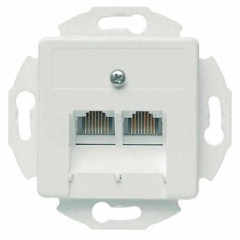 Telegärtner - Kommunikationsanschlussdose Kupfer Anschlussdose Cat.6A apws 100022962 UMJ45 8/8 K UP/50 − 5 Stück