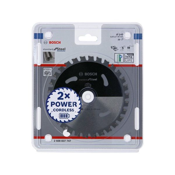 Bosch - Kreissägeblatt PRO Steel cordless 2608837747 Kreissägeblatt 140 x