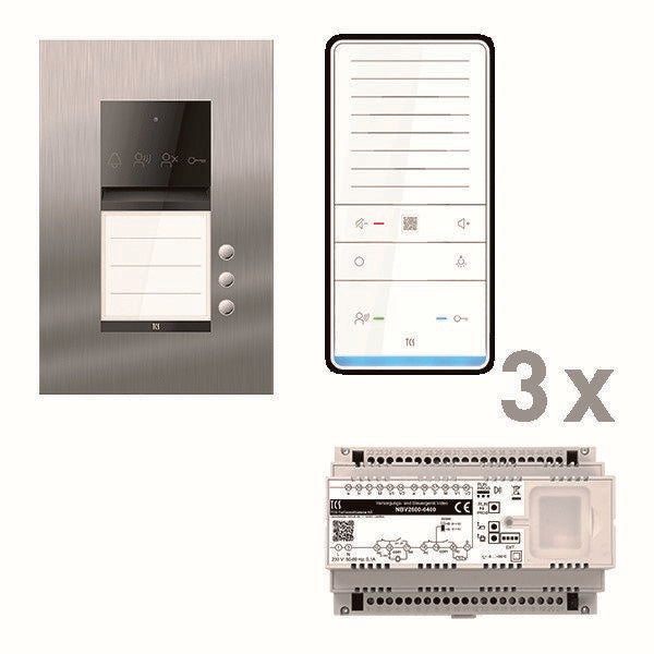 TCS Tür Control - Türsprech-Set audio:pack ASU600103 PAUF031/006 ISW6031 3WE UP