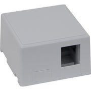 Excel Networking - Aufputzgehäuse für Unterputzgerät Keystone AP-Gehäuse leer 100-021 1 oder 2 Port ws