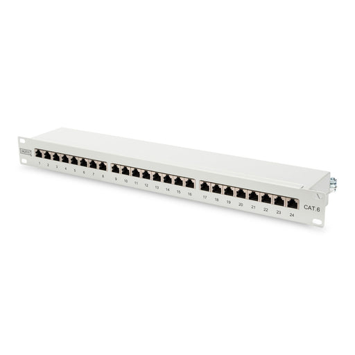 DIGITUS - Patchpanel Kupfer Patchpanel Kat.6 Classe E DN-91624S 24xRJ 45 STP 7035