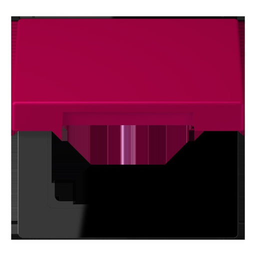 Jung - Abdeckrahmen Klappdeckel m. Stellfeder LC 990 BFKL 230 rouge rubia