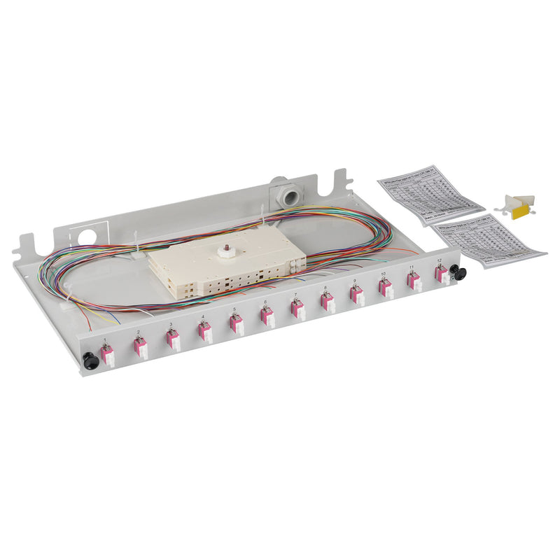EFB-Elektronik - Patchpanel LWL Spleißbox LC 50/125µ BA71901L24OM4