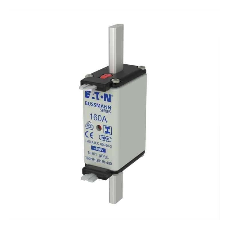 Eaton - Messersicherung Sicherungseinsatz 160NHG01BI-400 160A AC 400V 120kA − 3 Stück
