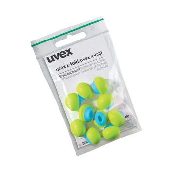 Uvex - Gehörschutzstöpsel x-cap/x-fold Ersatzstöpsel 2125351(VE60) 12x5 Paar