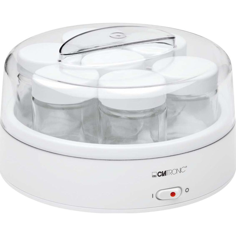 CLATRONIC - Joghurtbereiter Joghurtmaker CTC JM 3344 ws m.7 Gläsern − 6 Stück