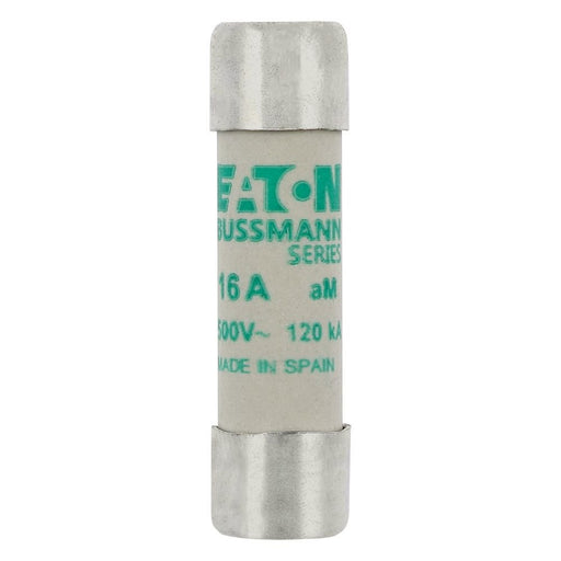Eaton - Zylindrische Sicherung Sicherungseinsatz Nieders. C10M16 16A AC 500V 120kA − 10 Stück