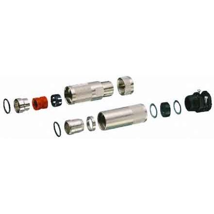 RS Components - Gehäuse für Rundsteckverbinder Kabelhaube TNM 2659799 Metall 12-polig