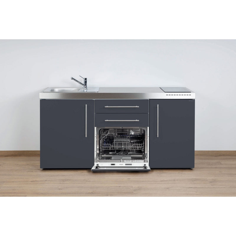 Stengel - Mini-Küche Miniküche Premiumline MPGSSG170GSBli Schiefergrau