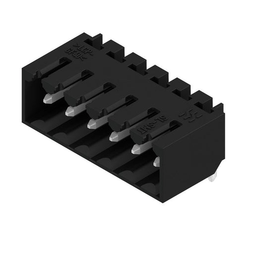 Weidmüller - Leiterplattensteckverbinder LP Verbinder Raster 3.5 SL-SMT3.5#1841670000 /6/90G 3.2SN SW BOX − 50 Stück