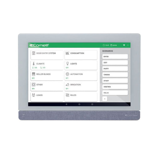 Comelit - Netzwerk Switch Innenstation Video SHMAN010W VeniceXL,10Zoll,ws