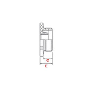 Plica - Erweiterungs-/Reduzierring Reduktion 907005443 M40/M32 PA6/GFK lgr