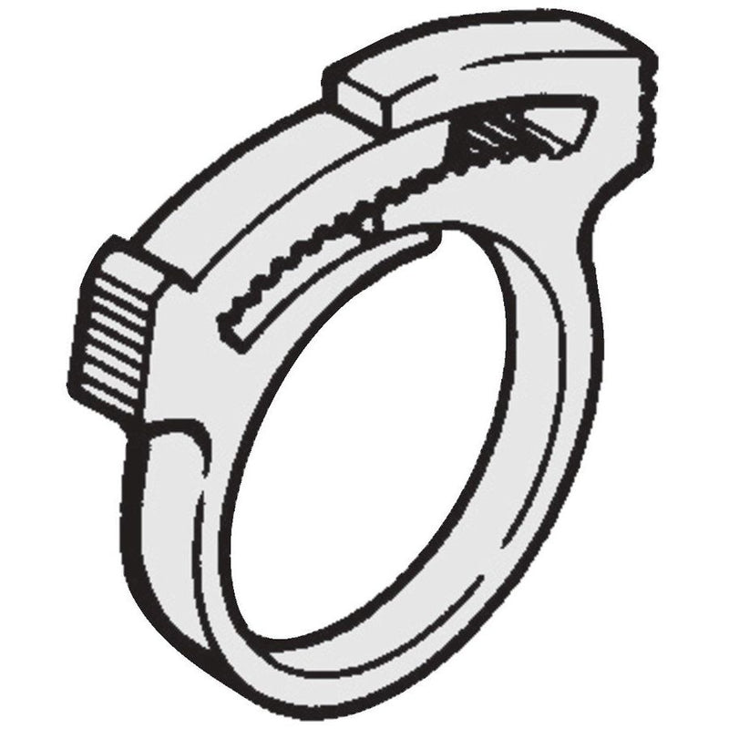 HellermannTyton - Befestigungsschelle für Kabel/Rohre Befestigungsschelle SNP42(E)-POM-NA(100) natur − 100 Stück