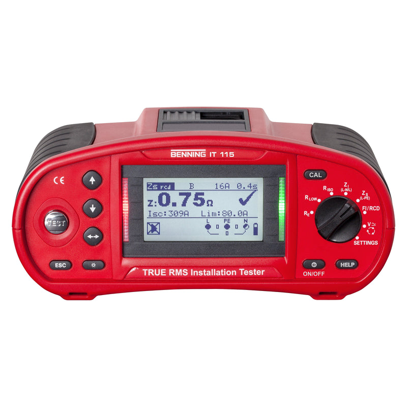 Benning - Multifunktions-Installationstester Installationstester IT115 TRUE RMS