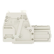 WAGO - Ein- und mehrpolige Klemmenleiste 1-Leiter-Federleiste 831-3102 CAGECLAMP,10mm²,lgr − 48 Stück