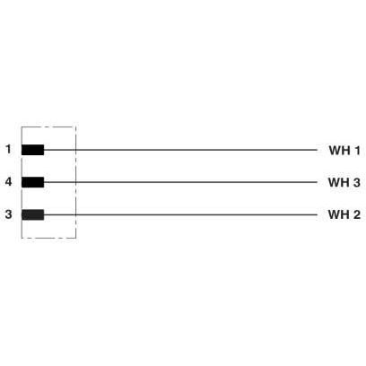 Phoenix Contact - Konfektioniertes Sensor-Aktor-Kabel Sensor-/Aktor-Kabel SAC-3P-MS/10#1407298